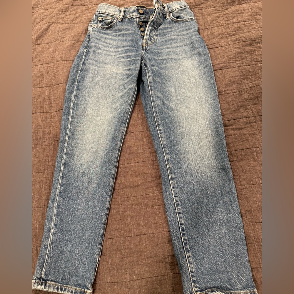 Lucky Brand Women's Straight Leg Blue Jeans